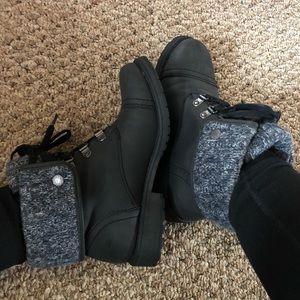 Black Combat Boots